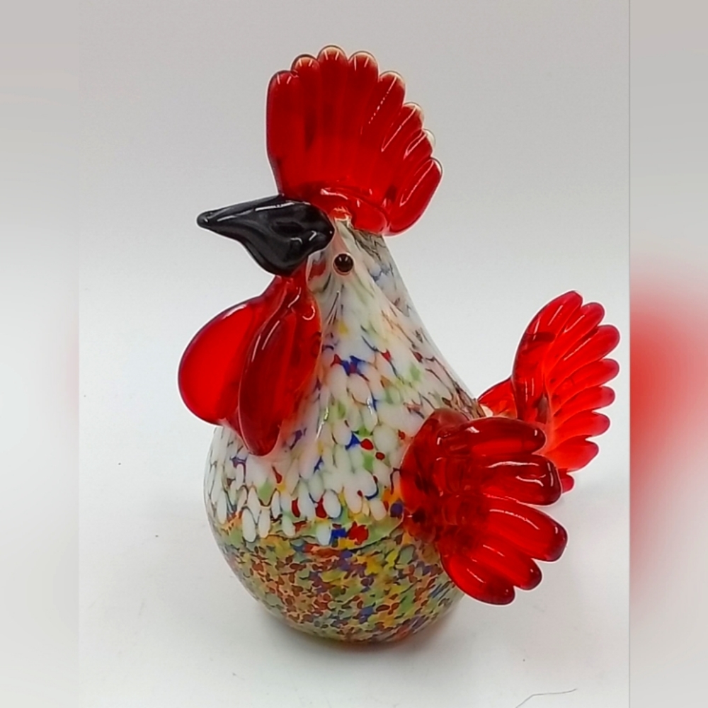 Art Glass  Rooster